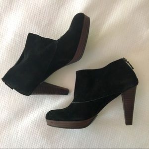 Cole Haan black high heel ankle boots- Size 7
